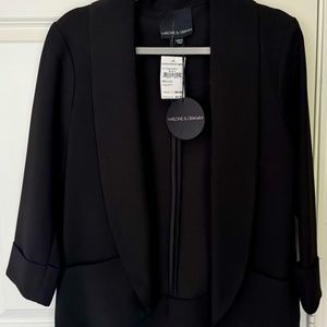 Harlowe & Graham Black Blazer